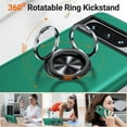 thumbnail image 4 of Dteck for Google Pixel 8 Pro Case with 360? Ring Stand, Multi-Layer Protective Case, Shockproof Cover for Google Pixel 8 Pro Case,Green, 4 of 6