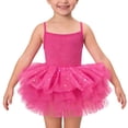 thumbnail image 3 of XXWXYD Little Girls Ballet Dress Backless Sleeveless Tutu Leotard Ballerina Outfit Toddler Dance Performance Recital Dress Party Sparkly Twirl Dress, 3 of 5