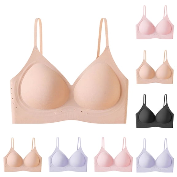 Vetsdori Womens Everyday Bras Soft Bralette No Wire No Padding,Large Bust Bras Bras for Women