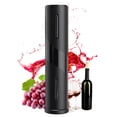 thumbnail image 1 of TFixol 4-in-1 USB Rechargeable Electric Wine Opener Set with Aerator, Foil Cutter, and Vacuum Stopper - Portable for Home, Travel, and Gifting - Black, 1 of 6