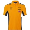 thumbnail image 2 of Mclaren F1 Driver Lando Norris Mens Papaya Polo Shirt, 2 of 6