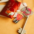 thumbnail image 5 of Dayesque Girl Keychain Purse Charm Cute Charm for Bag Kawaii Strawberry Keychain for Backpack Aesthetic Key Ring Backpack Accessories, 5 of 8