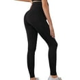 thumbnail image 6 of ZACPNCV Maternity Women's Casual Pants Stretchy Comfortable Lounge Pants Black M, 6 of 6