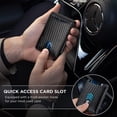 thumbnail image 2 of SYMMEXA Men's wallet RFID anti-theft carbon fiber wallet dollar clip, 2 of 6