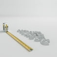 thumbnail image 6 of Ekena Millwork 13 3/4"W x 5 1/2"H x 1"P Nadia Decorative Rose Center with Scrolls Onlay, 6 of 6