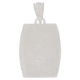thumbnail image 2 of 14k Gold White Rhodium, Girl Prayer Religious Pendant Charm 14mm with 18" Dainty Neck Chain, 2 of 7