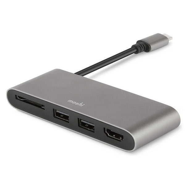 USB-C Multimedia Adapter, HDMI, USB, SD Card Reader - Used -