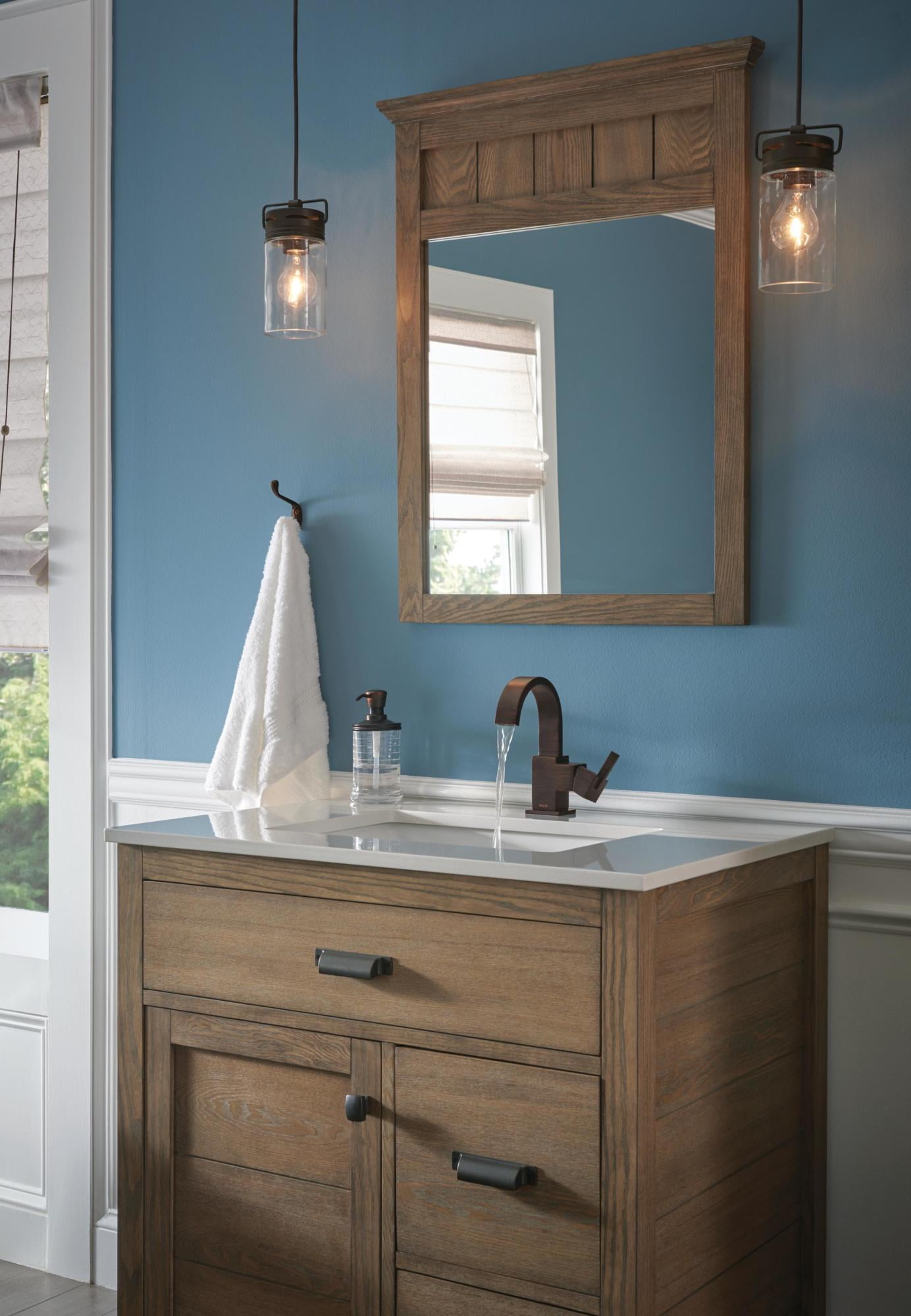 Delta Vero Single Handle Bathroom Faucet, Venetian Bronze