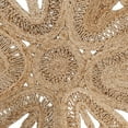 thumbnail image 5 of SAFAVIEH Natural Fiber Stamen Braided Jute Area Rug, Natural, 6' x 6' Round, 5 of 5