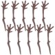 thumbnail image 4 of 100 Uds. Ramas de árbol secas de asta Artificial rama de asta muñeco de nieve ramitas de mano decoración de ramas secas de plástico, 4 of 6