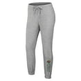 thumbnail image 4 of Women's WEAR by Erin Andrews Heather Gray Minnesota Wild Knit Long Sleeve Tri-Blend T-Shirt & Pants Sleep Set, 4 of 5