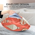 thumbnail image 4 of Yayeee Pillowcase Standard Size Set of 2 Satin Wrinkle Resistant Pillow Case, Beige Christmas Ornaments Pattern, 4 of 8
