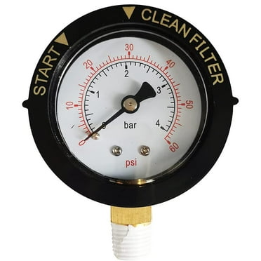 Pool Filter Pressure Gauge Replacement For 190058 Hayward Pentair FAST S3A9