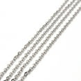 thumbnail image 3 of Cousin DIY 90 in Flat Oval Chain with Findings, Silver, Metal, Jewelry Making, 3 of 8