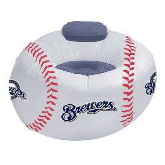 Milwaukee Baseball Brewers Large Inflatable Air Chair with Pump