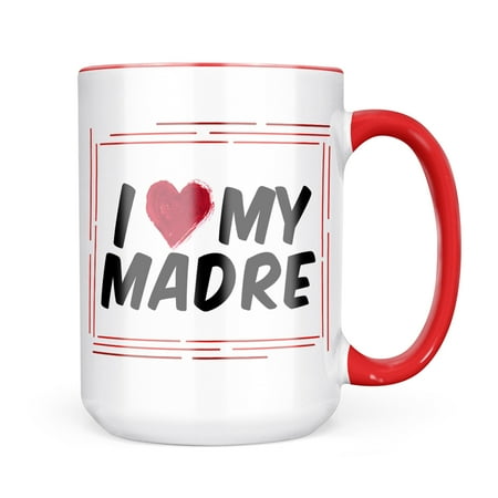 

Neonblond I heart love my Madre Mug gift for Coffee Tea lovers