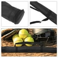 thumbnail image 6 of KONTONTY Black Oxford Cloth Baseball Bat Bag with Large Capacity, Lightweight Bat Protector Sleeve for Sports, 6 of 7