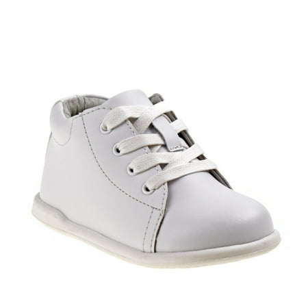 

Smart Step Toddlers Medium Width Lace Up Walking Shoes - White 3.5