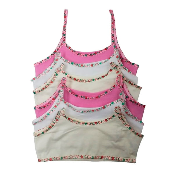 Paquete de Tops para Niña Gota de Rocío Modelo 299, Estilo juvenil, Colores surtidos básicos