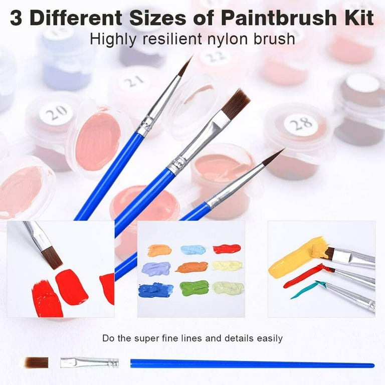  Pre-Framed Paint by Numbers Kit for Kids - Number Painting DIY  Craft Kits - 16x12 Inch Acrylic Oil Painting Set On Canvas for Boy, Girl,  Beginners, Colorful Sea Turtle : Arts