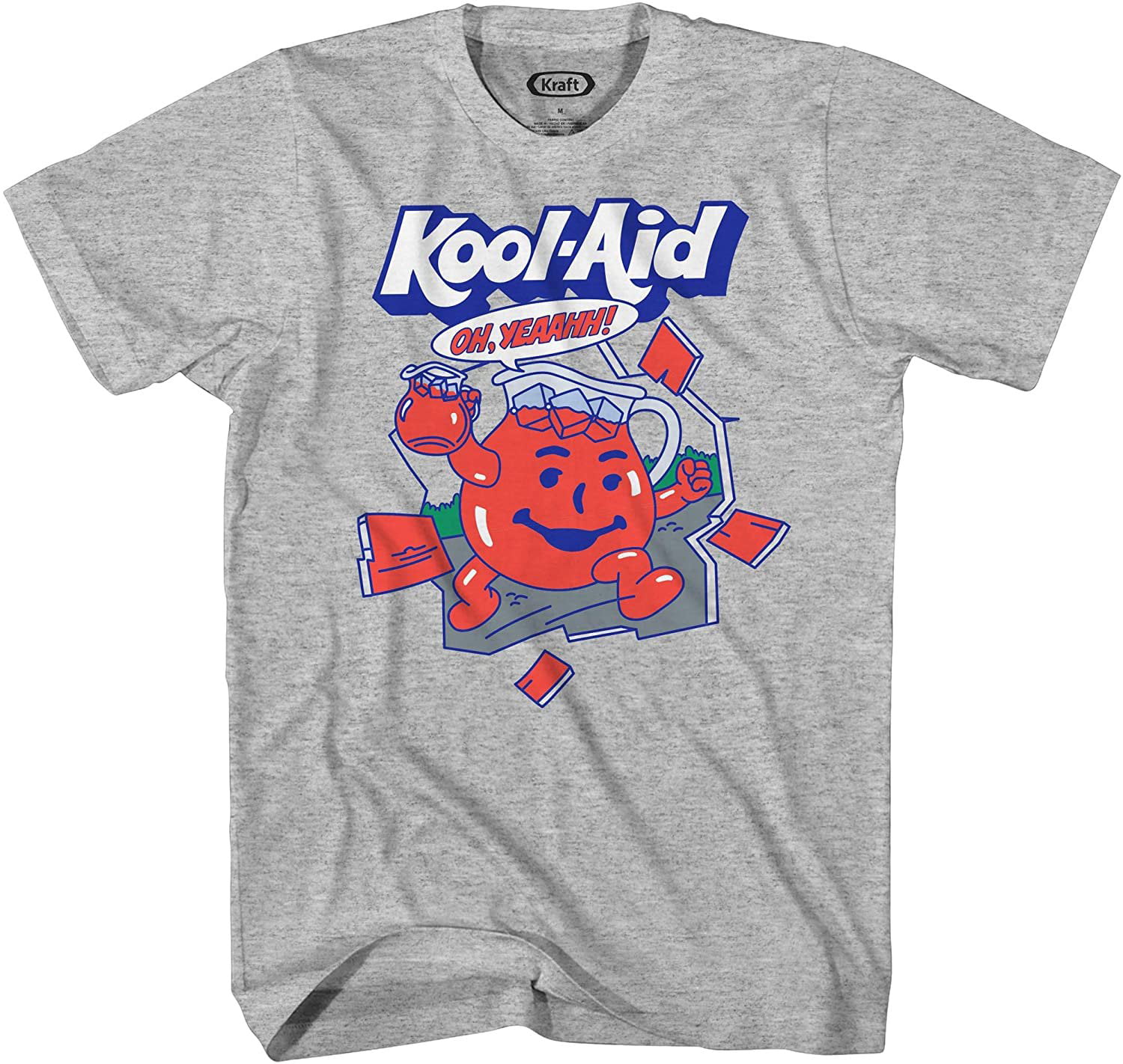 Kool-Aid - Kool-Aid Mens Oh Yeah Shirt Drink Mix Man hy Yeah Graphic T ...
 Kool Aid Shirt