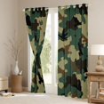 thumbnail image 3 of Castle Fairy Teens Adults Mallard Duck Black Out Curtains,Camouflage Camo Curtains Pack of 2 (42x63 Each),Abstract Geometric Bedroom Curtains,Super Cozy Room Decor, 3 of 6