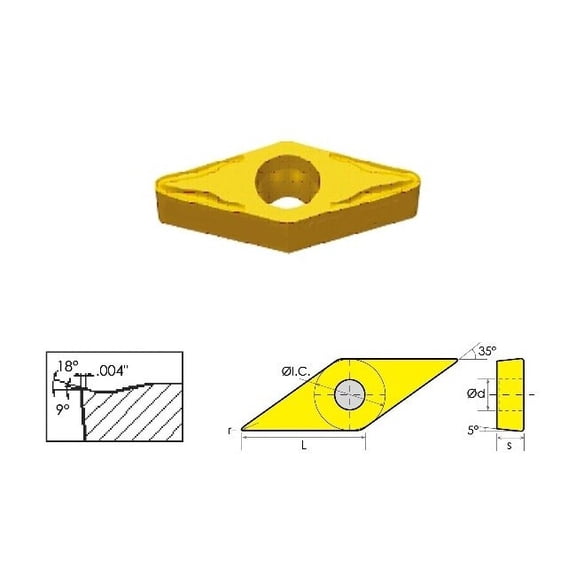 Hhip VBMT-332-HM Coated Carbide Insert 6005-2332