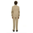 thumbnail image 4 of Gioberti Boy's Linen Suit Set Jacket and Dress Pants, 4 of 5