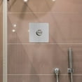 thumbnail image 4 of DEEPCRAFF 2Pcs Modern Wall Mounted Pipe Cover Silver ABS For Kitchen And Home Improvement, 4 of 6