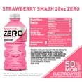 thumbnail image 2 of POWERADE Zero Sugar Strawberry Smash Electrolyte Sports Drink, 28 fl oz Bottle, 2 of 7