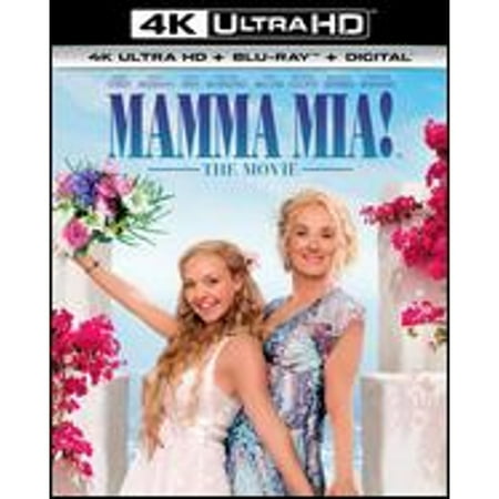Pre-Owned Mamma Mia! The Movie [4K Ultra HD Blu-ray/Blu-ray] (Blu-Ray 0191329053621) directed by Phyllida Lloyd