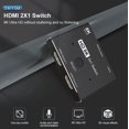 thumbnail image 6 of XIBUZZ HDTV Roku HDMI Splitter 2.0 Switch 2x1, 8K@60Hz 4K@120Hz Dual Output, 48Gbps HDR10, Smart TV, PS5, Xbox, 6 of 10