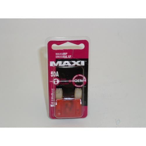Littelfuse 0MAX050.XP MAXI 32 Volt 50 Amp Carded Fuse
