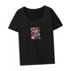 thumbnail image 5 of Camiseta de mujer jinwen Verano Cuello redondo S, 5 of 7