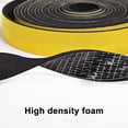 thumbnail image 3 of Weather Strip 2 inch W X 1/8 inch T, High Density Adhesive Foam Seal Tape Soundproofing Insulation Gasket for Door and Windows (16.5 Ft Length), 3 of 7
