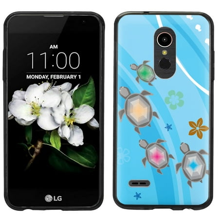 For LG K10 Case Premier LTE TPURubber Thin Flexible Soft