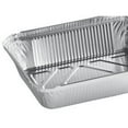 thumbnail image 4 of VEZEE 2.25 lbs Disposable Aluminum Oblong Foil Pan 50 Pcs Only Pans, 4 of 5
