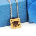 thumbnail image 5 of Anavia College Graduation Gift for Her - High School 2021 Graduation Gifts for Daughter - Stainless Steel Engraved Bachelor Cap Necklace, 5 of 7