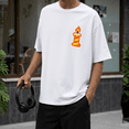 thumbnail image 6 of Men's 100% Cotton Short Sleeve Crewneck Graphic T-Shirt, Soft Breathable Moisture Wicking Casual Basic S-3XL NH00052, 6 of 7