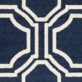thumbnail image 4 of Safavieh Amherst Navy Indoor Outdoor Rug - Runner 2'6" x 4', 4 of 5