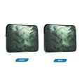 thumbnail image 7 of FORMRS 13"-13.3" Laptop Sleeve Protective Case Soft Carrying Quilted Computer Bag Cover, Green Forest, 7 of 7