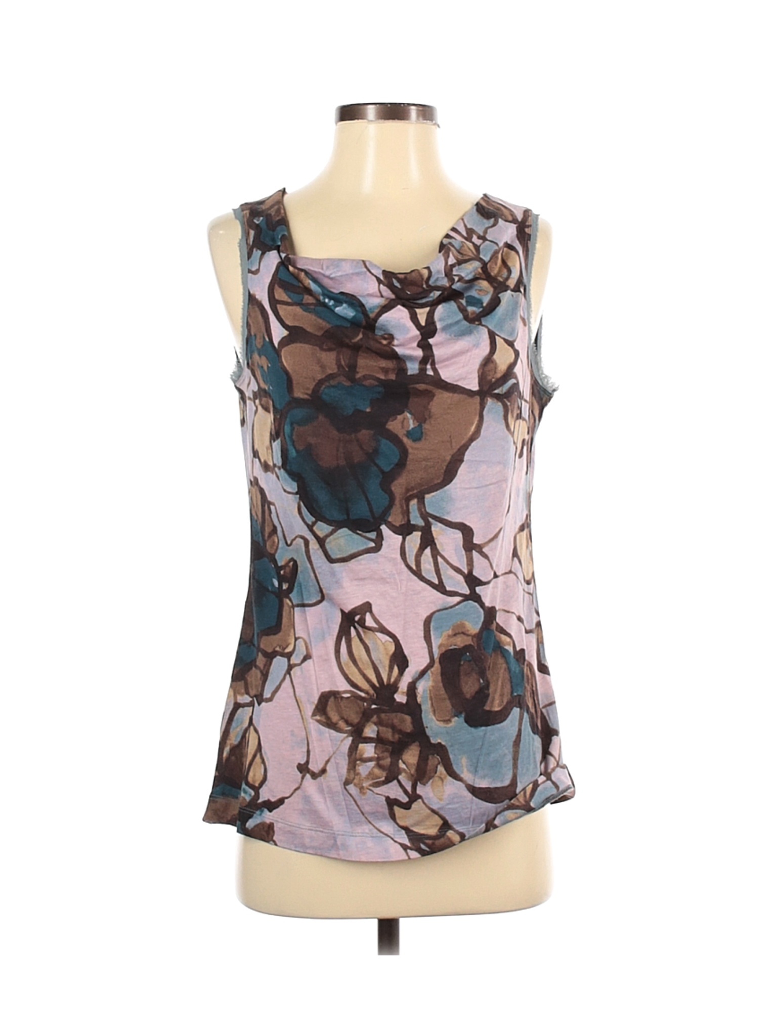 vera wang sleeveless tops