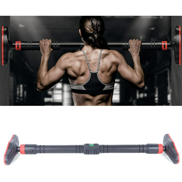 radium Voel me slecht zak Miumaeov Doorway Pull Up Horizontal Bar Upper Body Exercise Bar Home Chin Up  Bar Adjustable with Large Anti-Slip Mat and Safety Lock for Gym Exercise  Fitness - Walmart.com