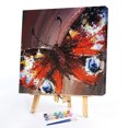 thumbnail image 2 of Kit de pintura al óleo de mariposa colorida por números, pintura acrílica DIY (B1440) Sywqhk Decoración hogareña, 2 of 8