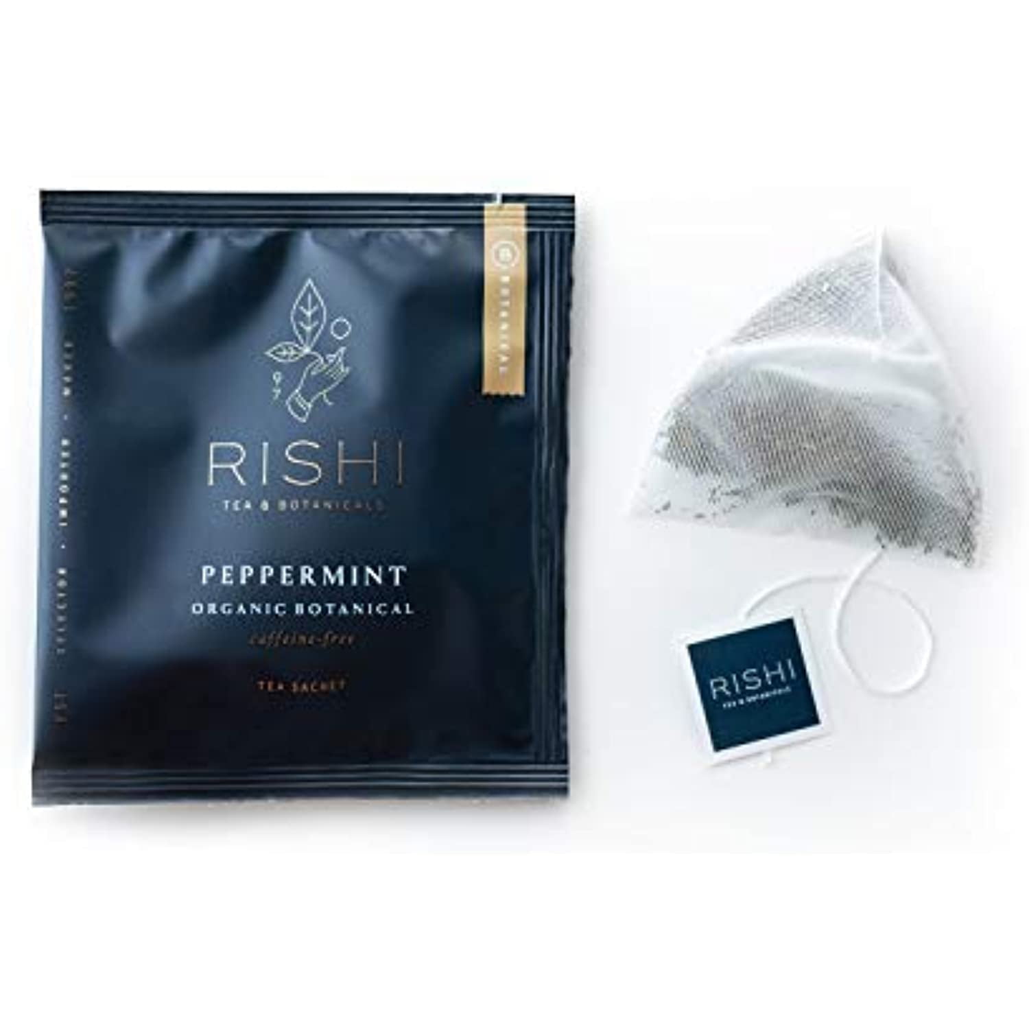 Rishi Tea Peppermint Herbal Tea Immune & Sleep Support, Usda Certified Organic, Fair Trade