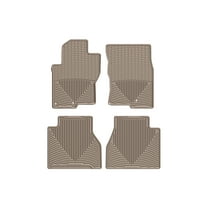 WeatherTech All-Weather Floor Mats compatible with 2008-2008 Nissan Frontier - 1st & 2nd Row, Tan