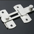 thumbnail image 4 of 2 Part Tiny Door Lock Screw Against Burglary Metal Secure For Barn Entrances Pet Enclosures Sliding Glass Security, 4 of 9