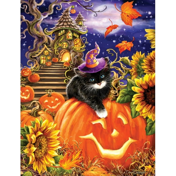 Springbok 500 Piece Spellbound Night Jigsaw Puzzle for Adults - Made in USA