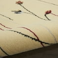 thumbnail image 3 of Nourison Grafix Contemporary Botanical Navy Area Rug, 3 of 7