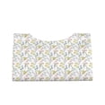thumbnail image 2 of Goofa Floral Pattern Triangle Square Tissue Box Cover, Modern PVC Leathe Facial Paper Holder,Decorative Holder/Organizer for Bathroom Vanity Countertop, 2 of 9